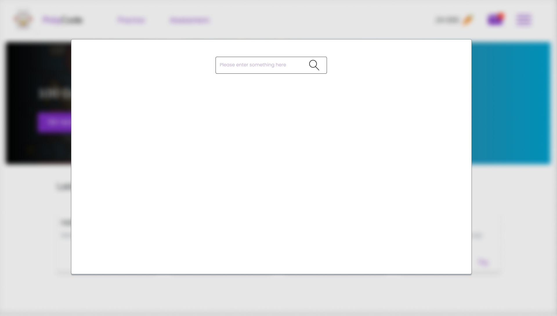 Proposition d’interface de recherche